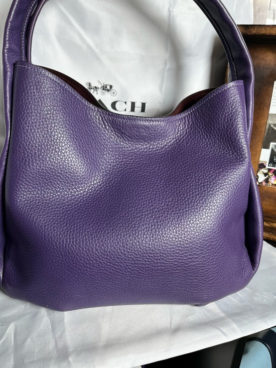 Coach 1941 Bandit Hobo Bag in Purple - Picture 2 of 11